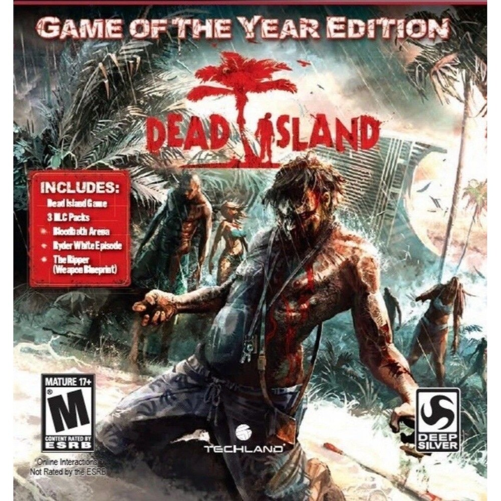 Dead Island Game of the Year Edition PlayStation 3 PS3 with Case
